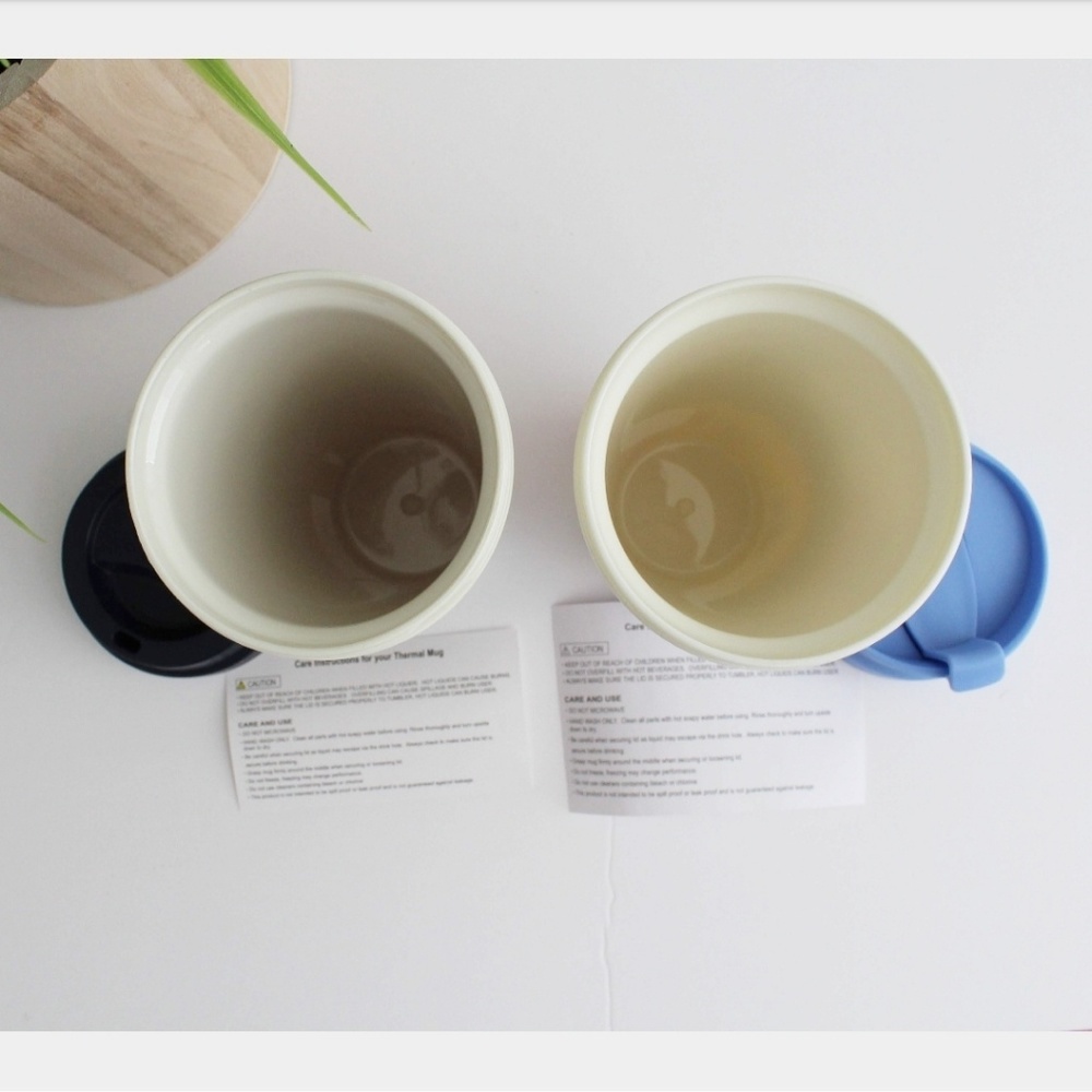 NEW 2 KATE SPADE 16OZ THERMAL MUG - Picture 5 of 6